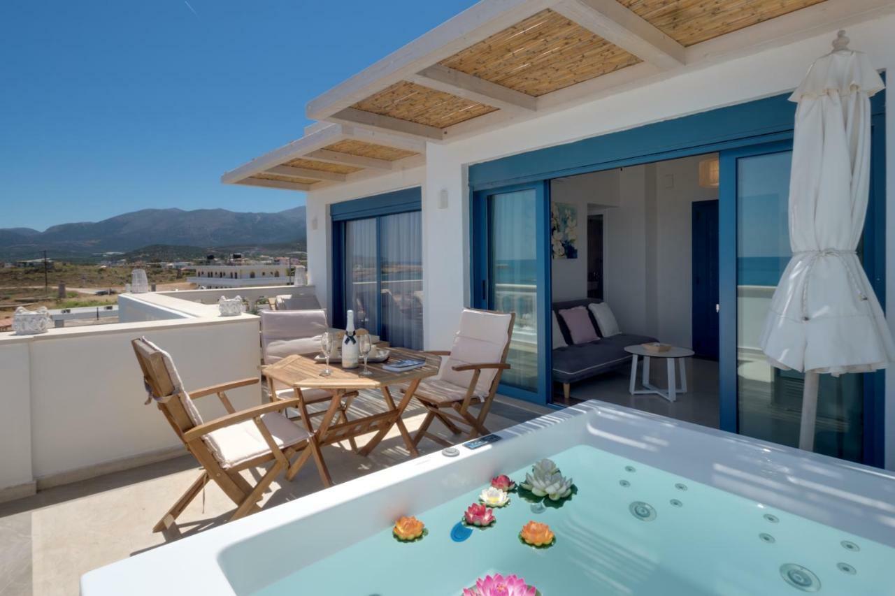 Pyrgos Beach Hotel Apartments Μάλια Εξωτερικό φωτογραφία