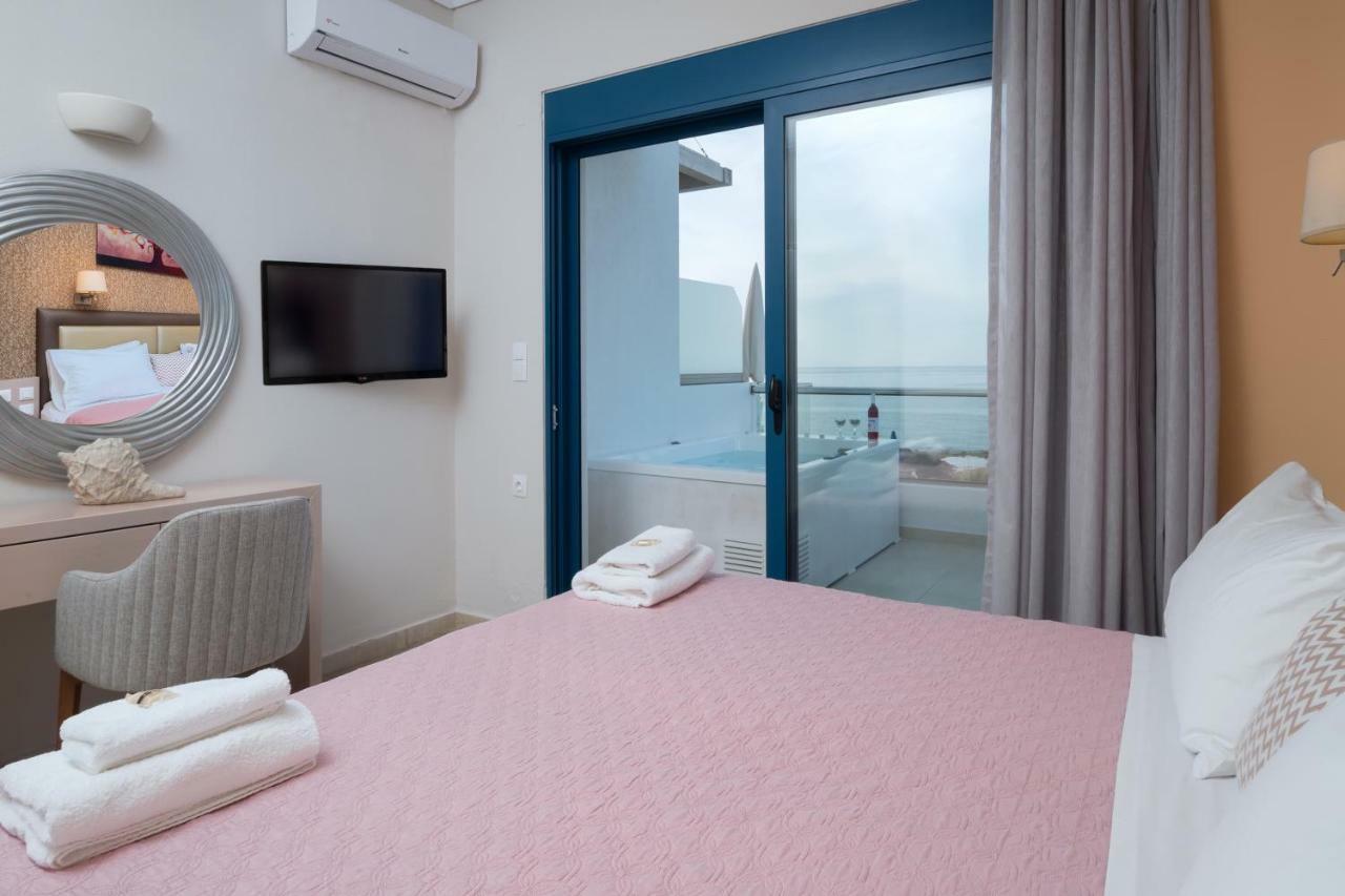 Pyrgos Beach Hotel Apartments Μάλια Εξωτερικό φωτογραφία