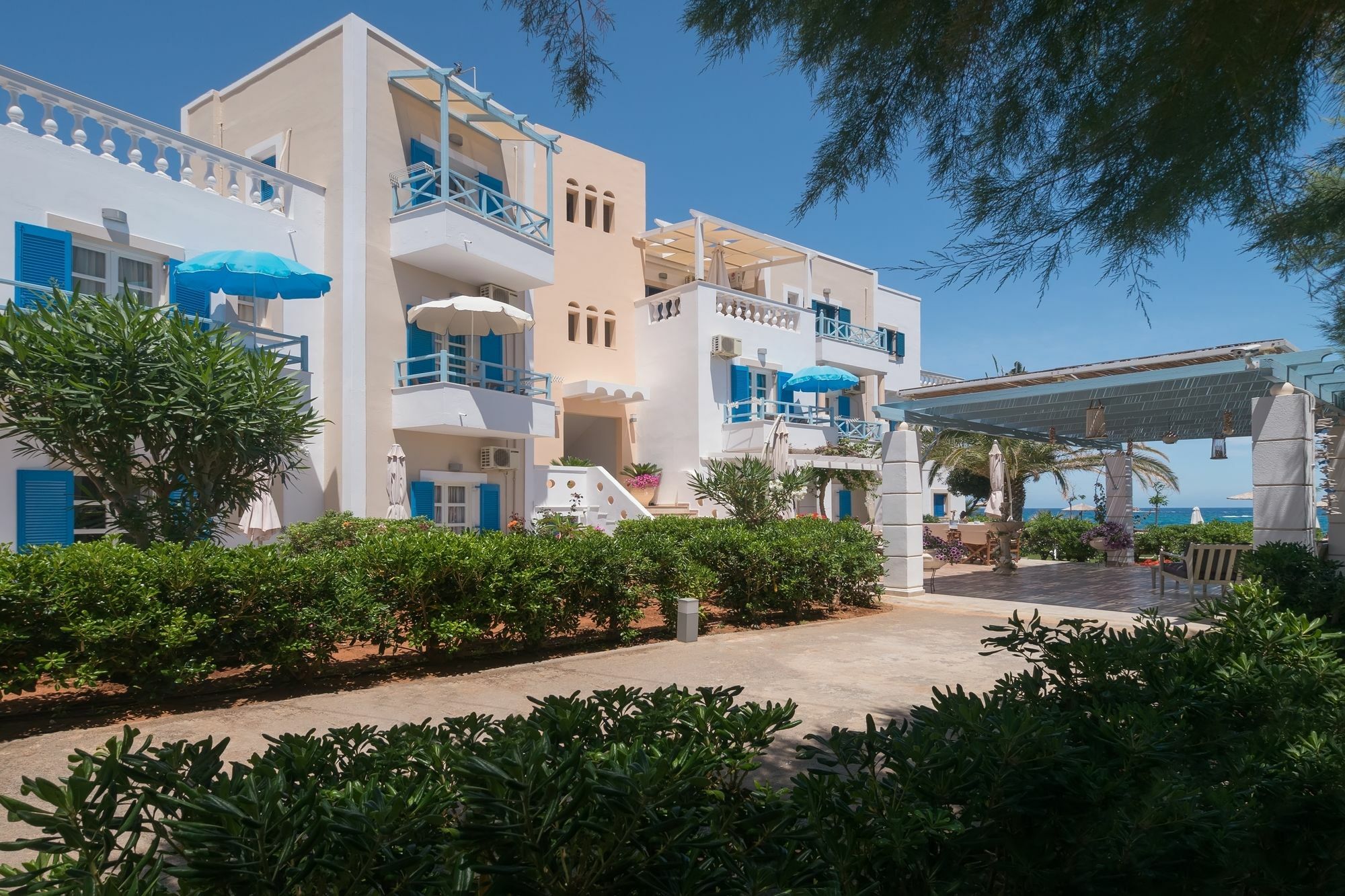 Pyrgos Beach Hotel Apartments Μάλια Εξωτερικό φωτογραφία