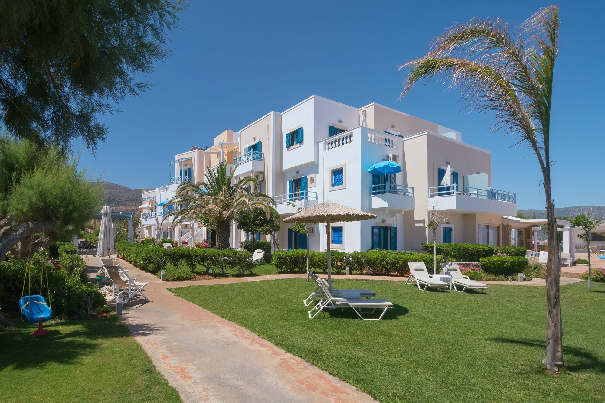 Pyrgos Beach Hotel Apartments Μάλια Εξωτερικό φωτογραφία